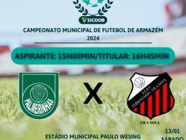 Começa Campeonato Municipal de Armazém 2024... - Foto 1