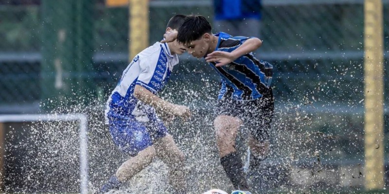 Chuva marca presença na competição...