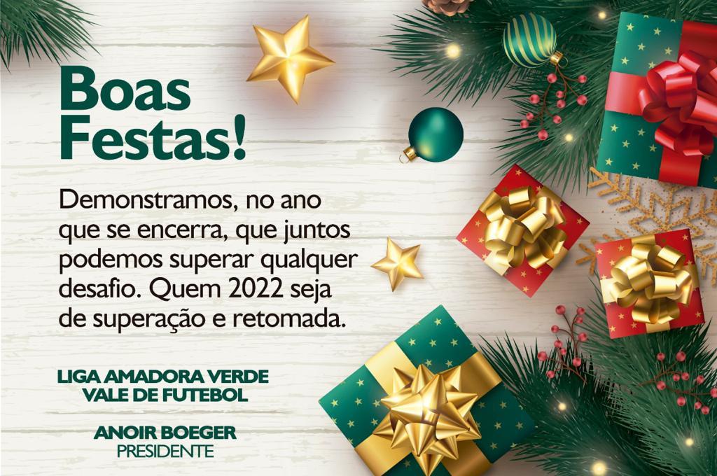 Boas Festas...