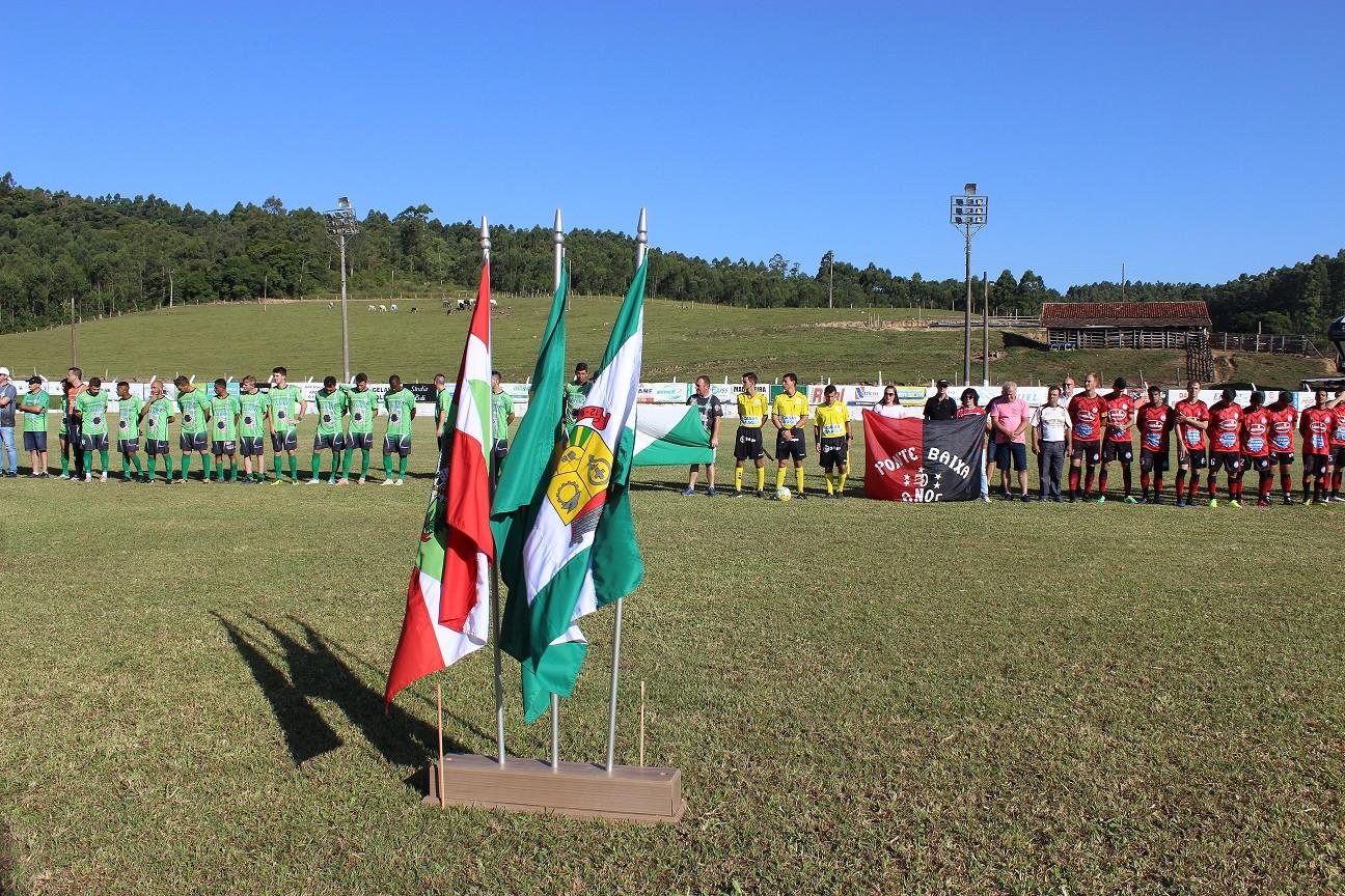 Segue o 35º Camp. Mun. Futebol taças “Odílio Borget e Raulino Warmeling”