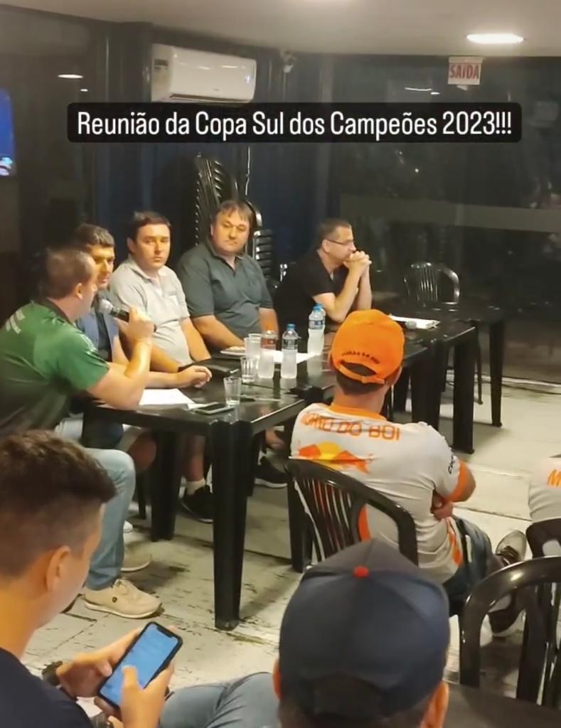 Sorteio define grupos da Copa Sul dos Campeões