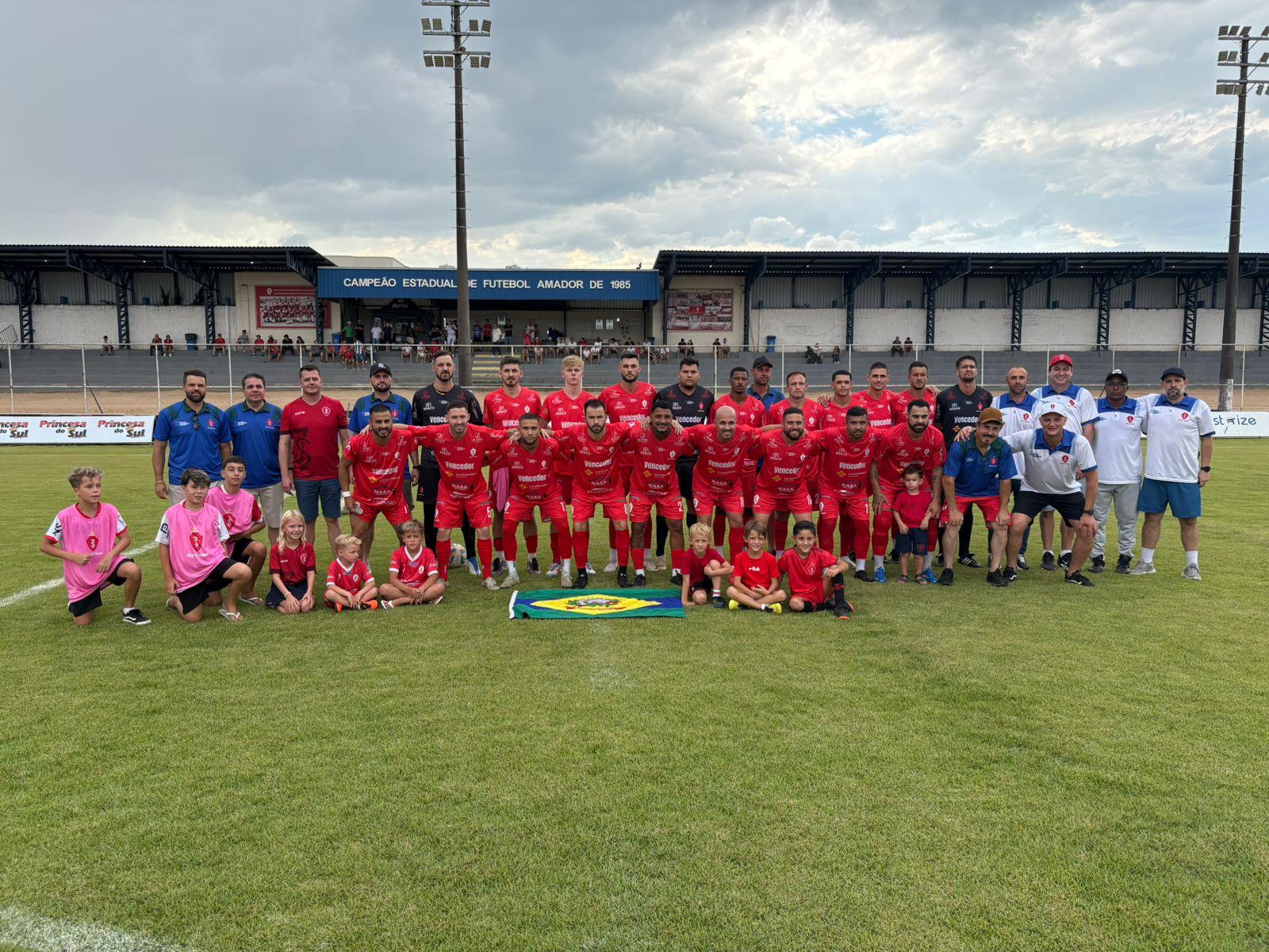 Copa Sul 2026, equipes da Verde Vale em Campo...