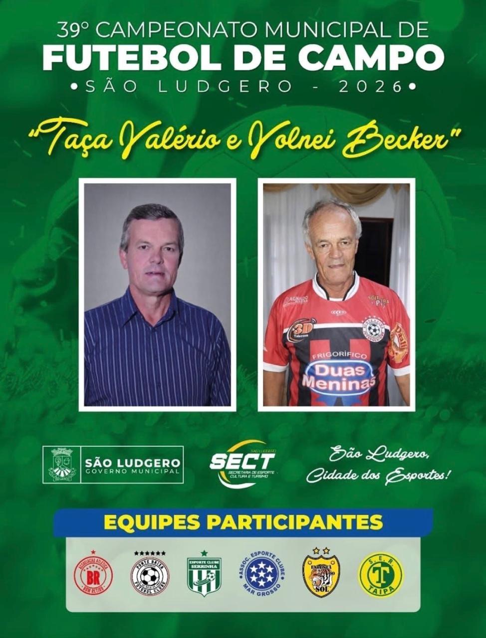 Encerrada a 1ª Rodada do Municipal de São Ludgero...