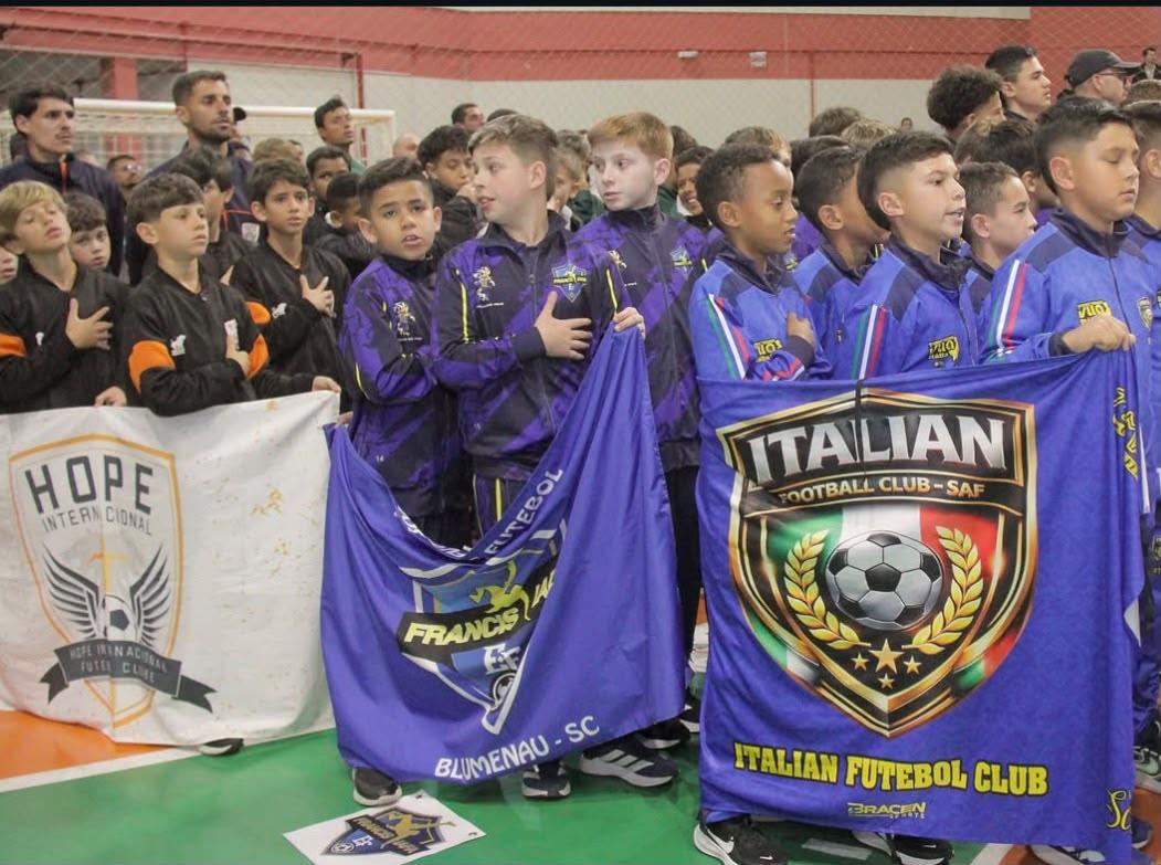 Abertura da 9ª Copa Sao Ludgero de Base 2026.